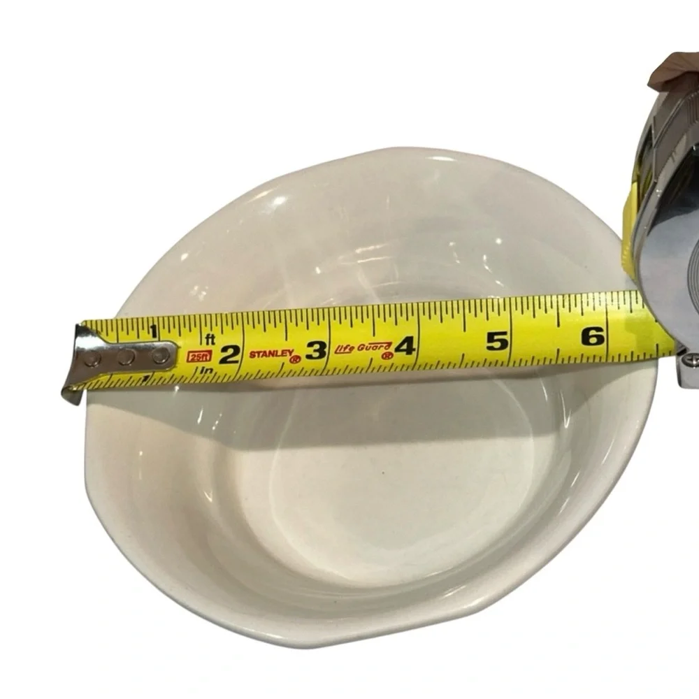 Pfaltzgraff Providence 6 5/8in. White Cereal Bowls set of 4